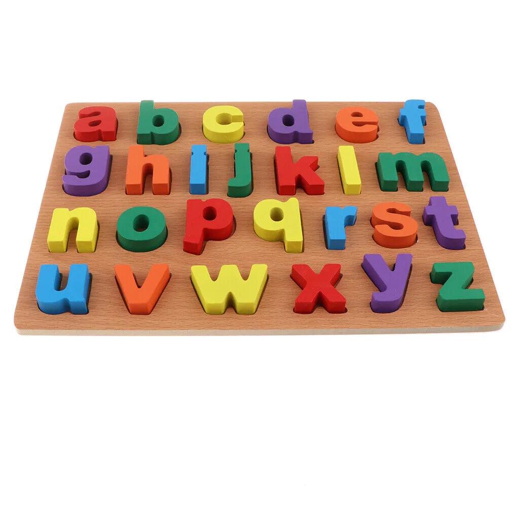 Chunky Wooden Small Alphabet - Little Explorers