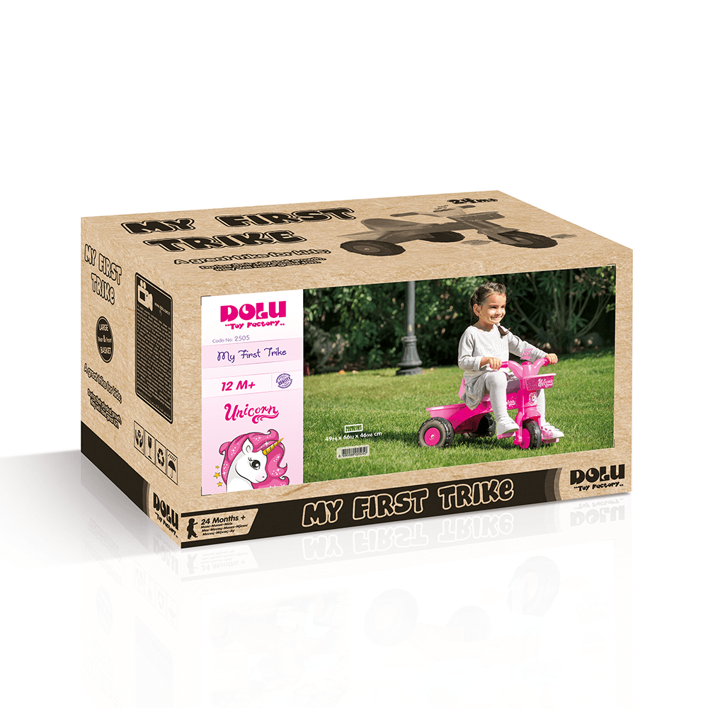 My First Tricycle with Parent Handle - Little Explorers