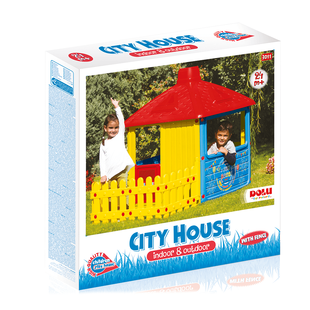 Townhouse with Fence Playset - Little Explorers
