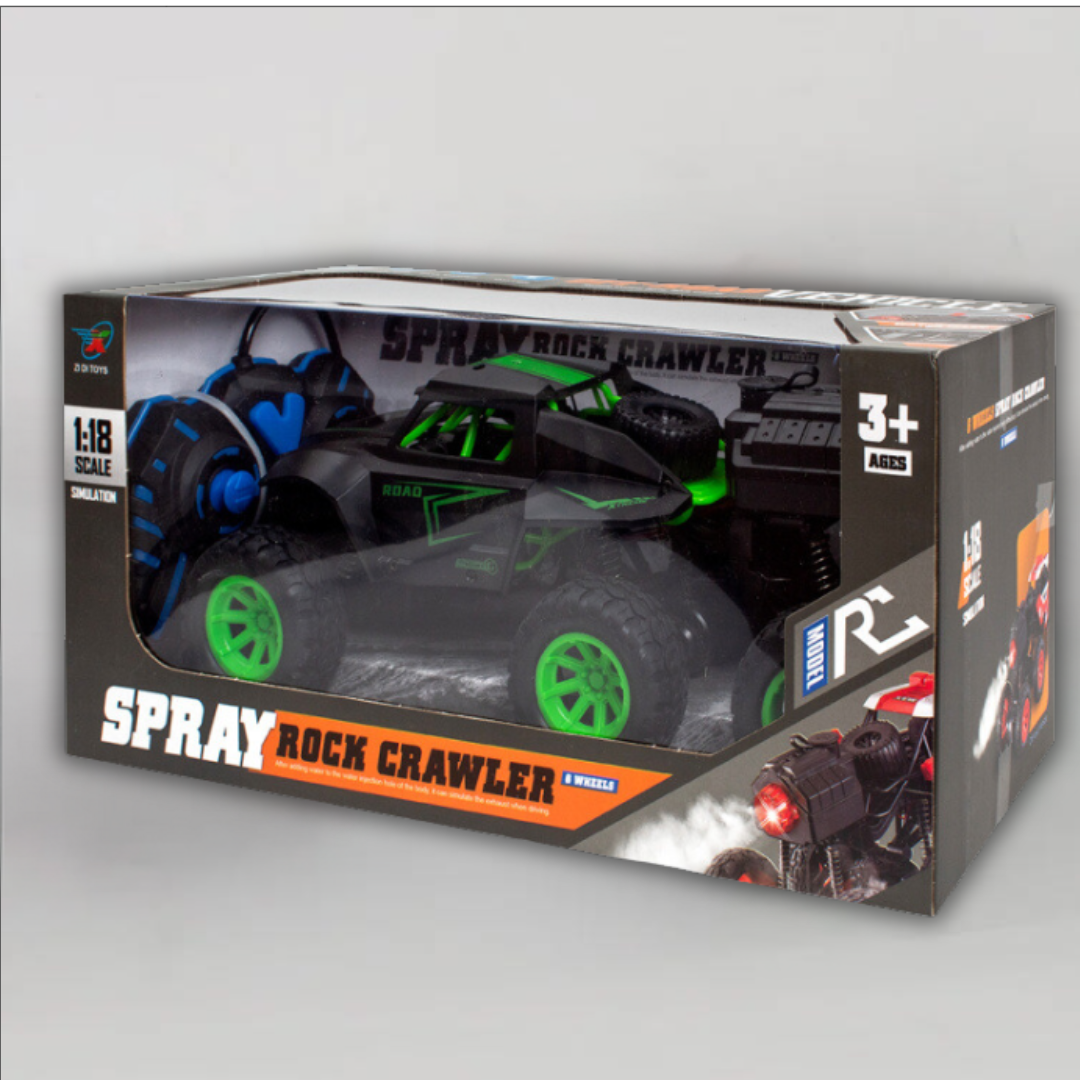Spray RC Rock Crawler – 1:18 Scale