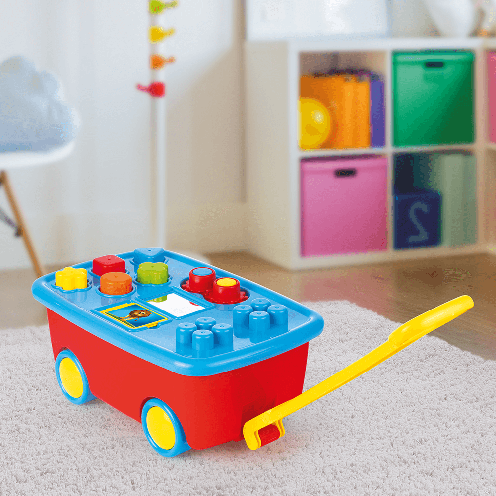 My First Educational Pull-Along Cart - Little Explorers