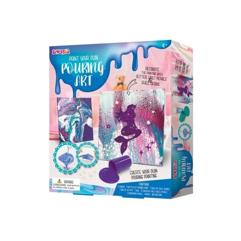 Galaxy Pouring Art Paint Kit - Little Explorers
