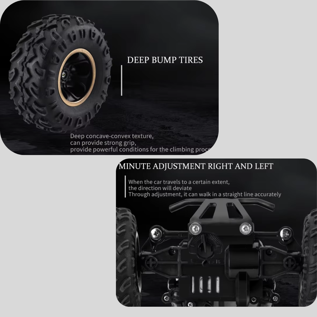 RC Rock Crawler Off-Road Truck – 4WD