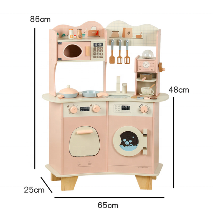 Deluxe Wooden Kitchen Set