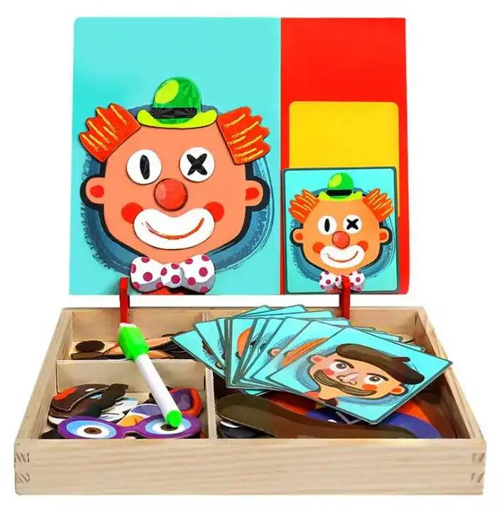 Magnetic Role-Play Puzzle Book - Little Explorers