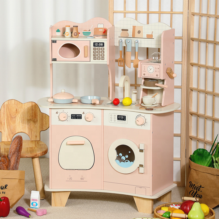 Deluxe Wooden Kitchen Set