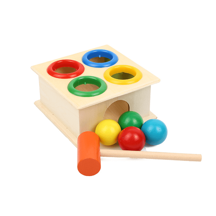 Wooden Hammer and Ball Toy - Little Explorers