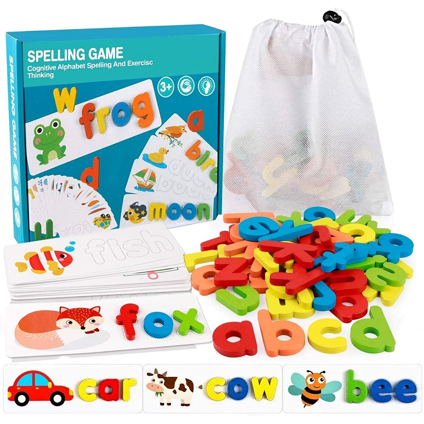 Spelling Game - Cognitive Alphabet Learning - Little Explorers