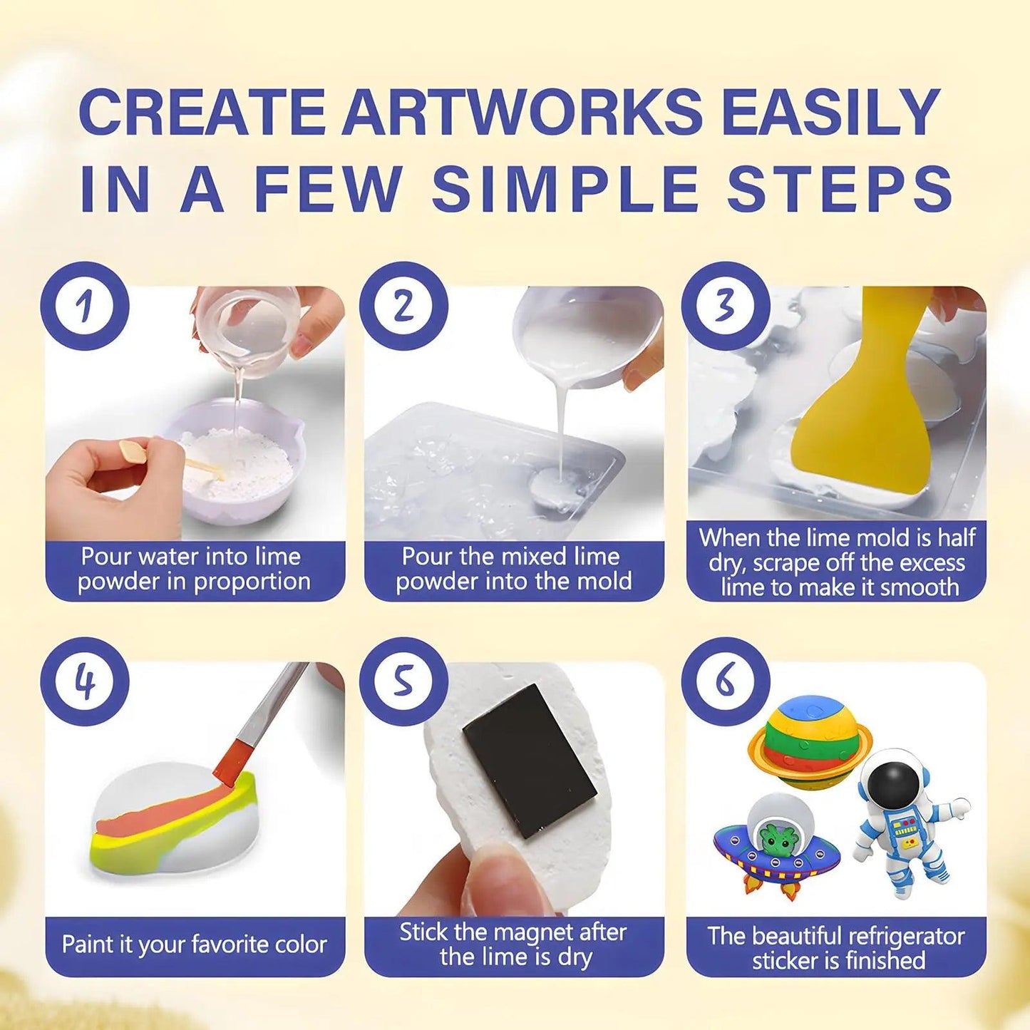 DIY Mould and Paint - Little Explorers