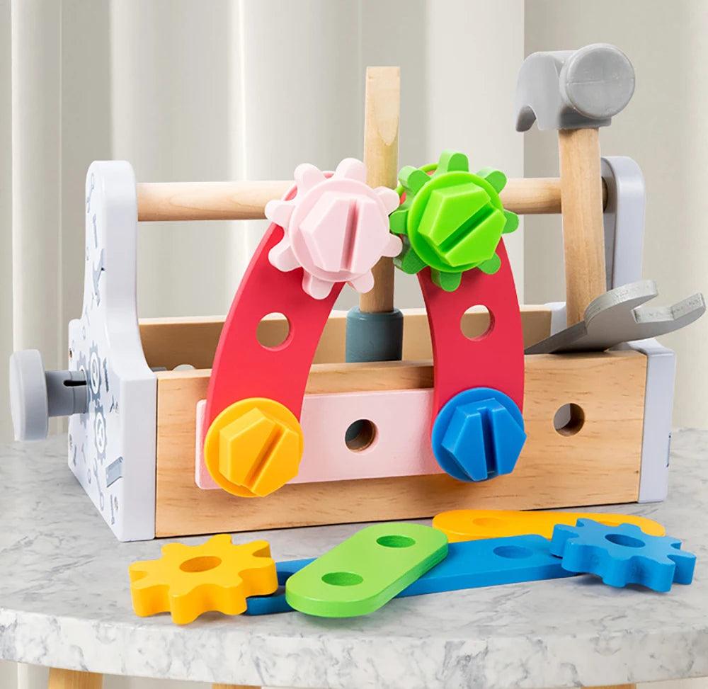 Wooden Tool Kit Play Set - Little Explorers