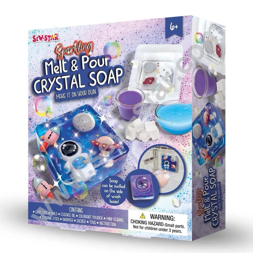 Gemstone Soap Making DIY Kit - Little Explorers