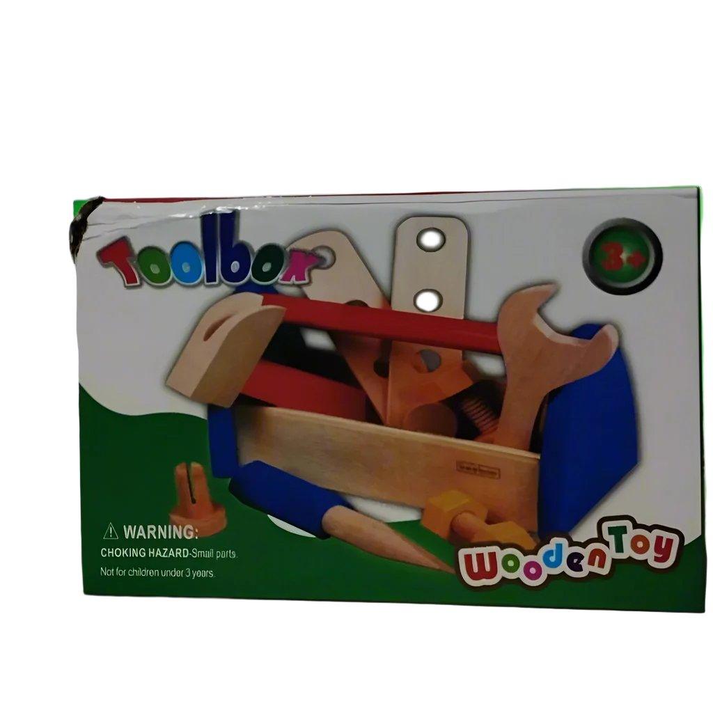 Wooden Builder's Toolbox Set - Little Explorers