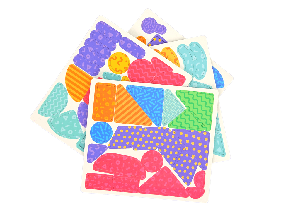 Magnetic Shapes Puzzle Book - Little Explorers