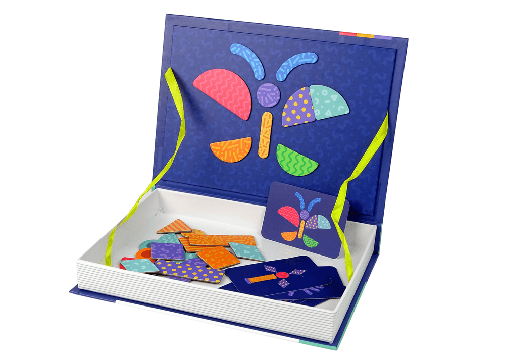 Magnetic Shapes Puzzle Book - Little Explorers