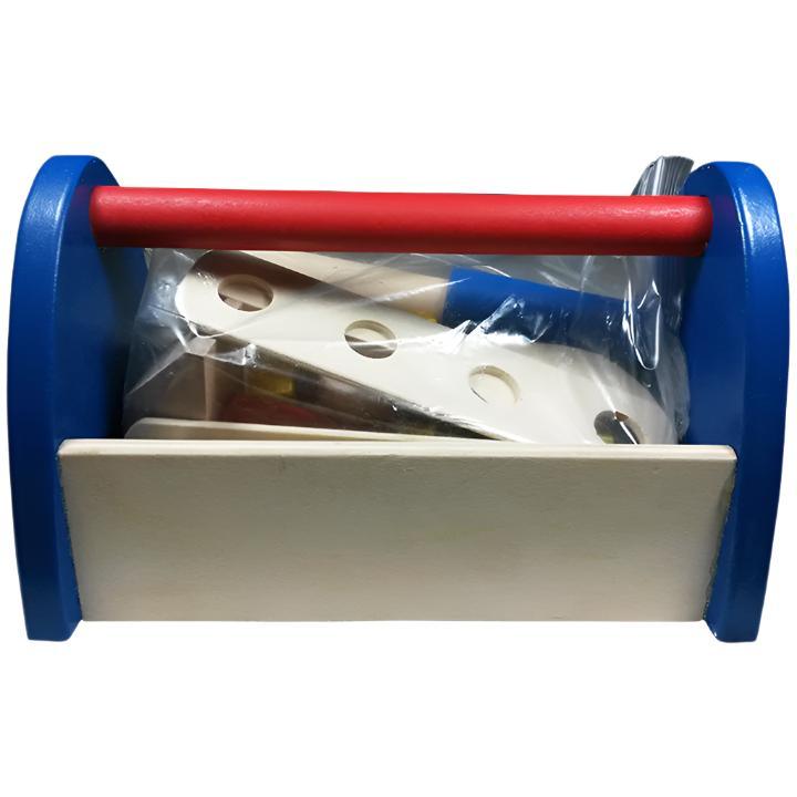 Wooden Builder's Toolbox Set - Little Explorers