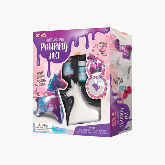 Unicorn Pouring Art Paint Kit - Little Explorers
