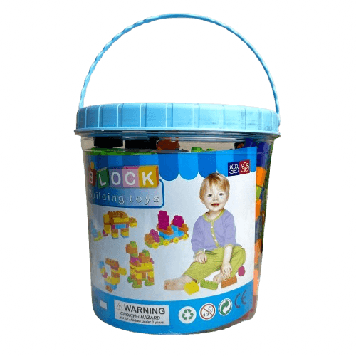 170 Pieces Building Blocks Bucket - Little Explorers
