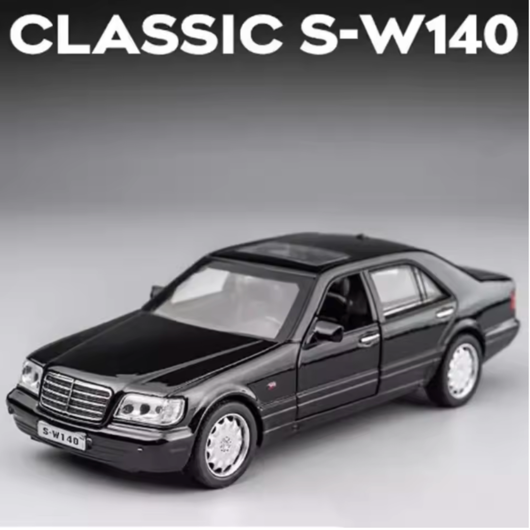 Classic S-W140 Model Car - 1:24 Scale