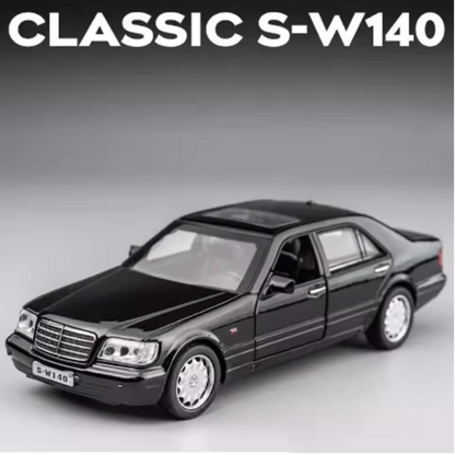 Classic S-W140 Model Car - 1:24 Scale