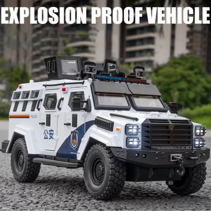 Armored Police Truck - 1:24 Scale