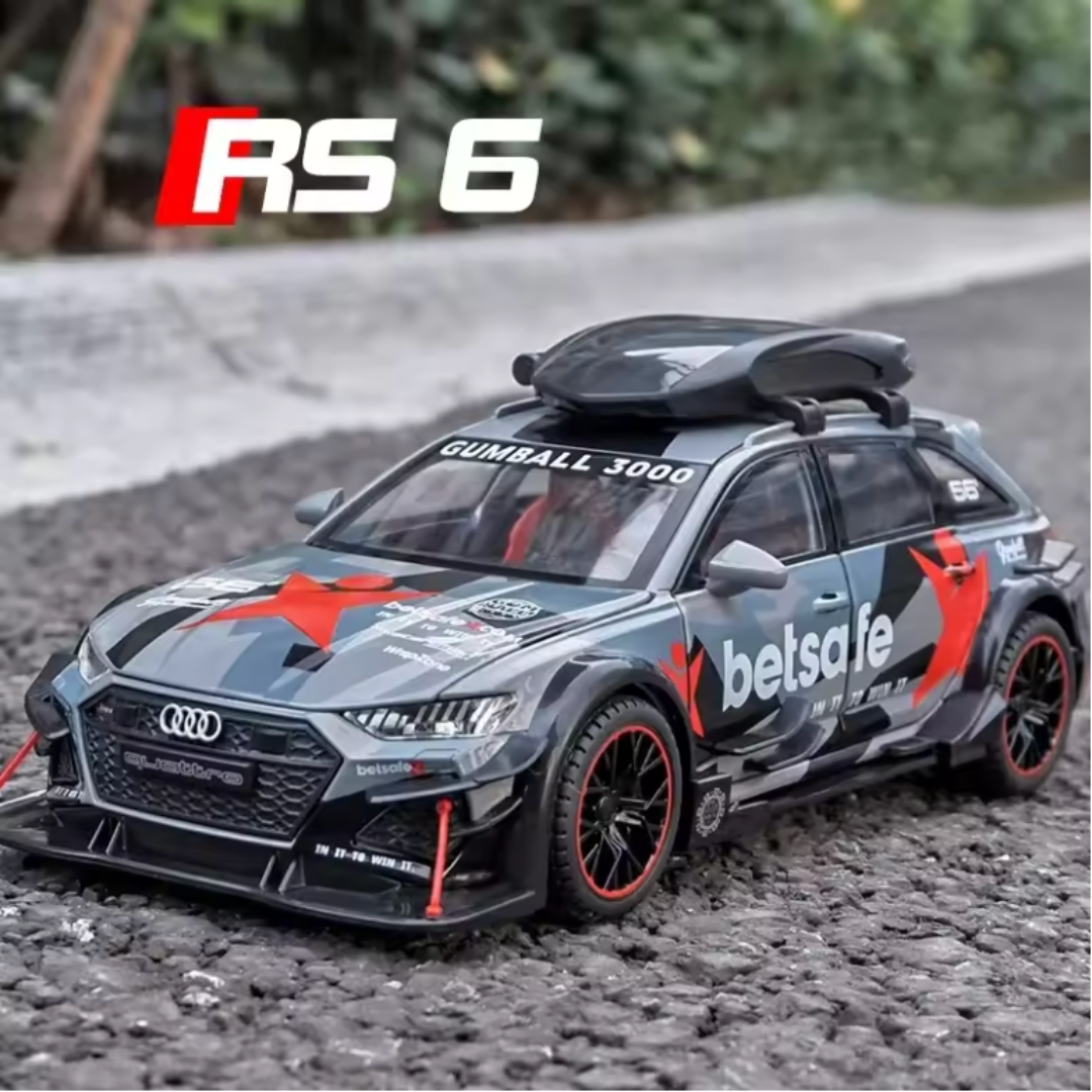 Audi RS6 Gumball 3000 Edition - 1-24 Scale