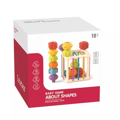 Shape Sorting & Stacking Sensory Toy