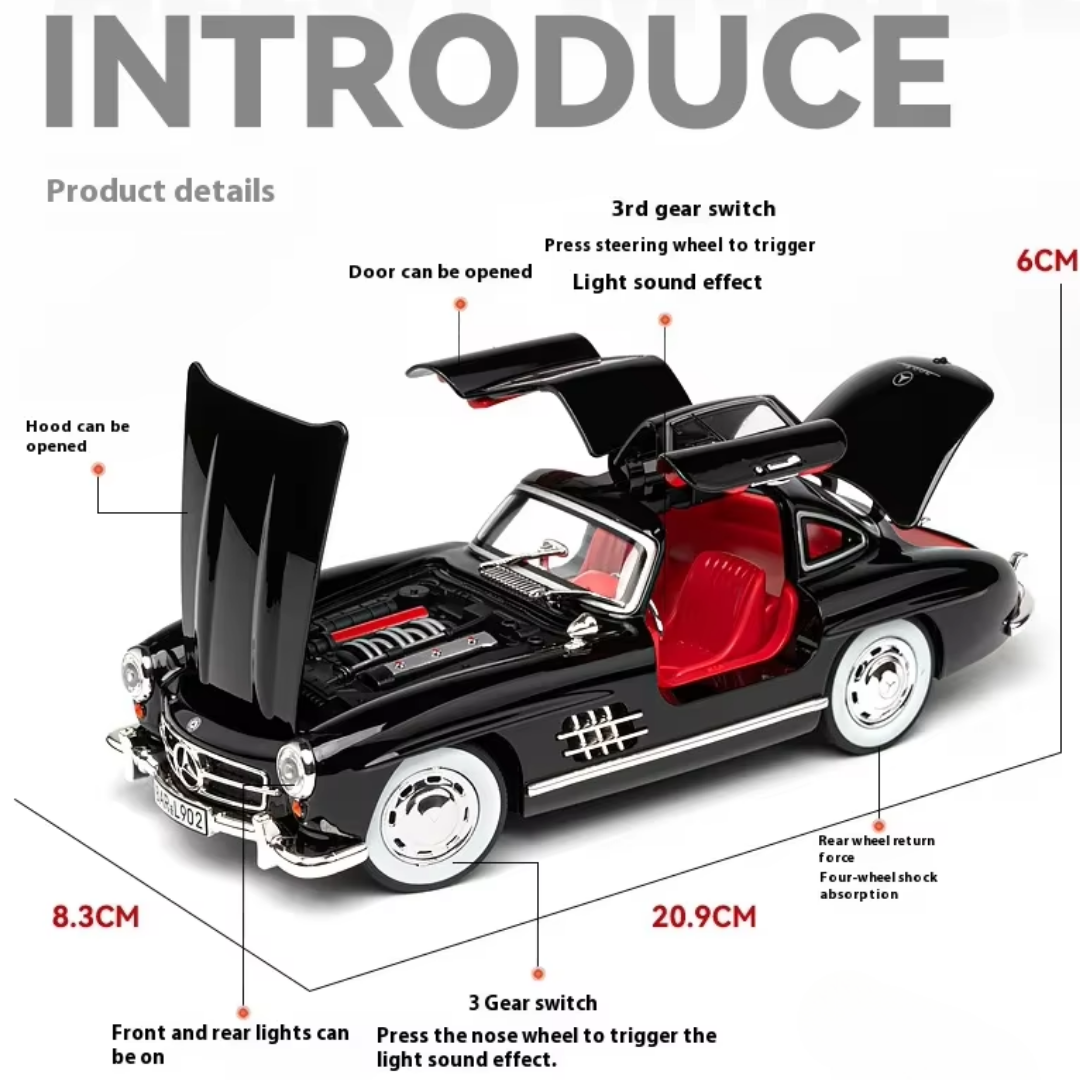 Mercedes-Benz 300SL - 1:24 Scale