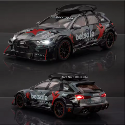 Audi RS6 Gumball 3000 Edition - 1-24 Scale