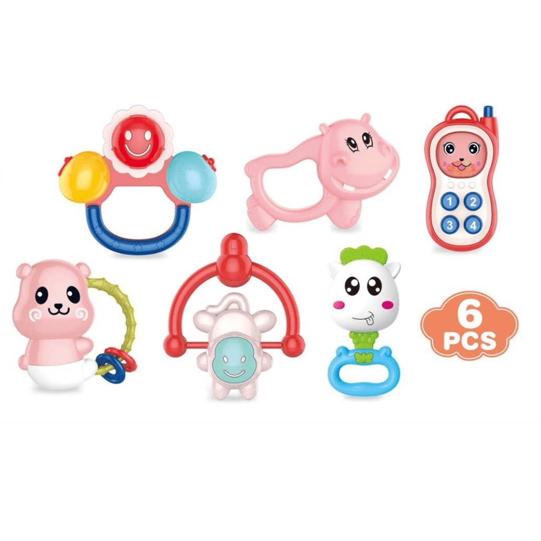 Baby Teethers - 6 PCS - Little Explorers