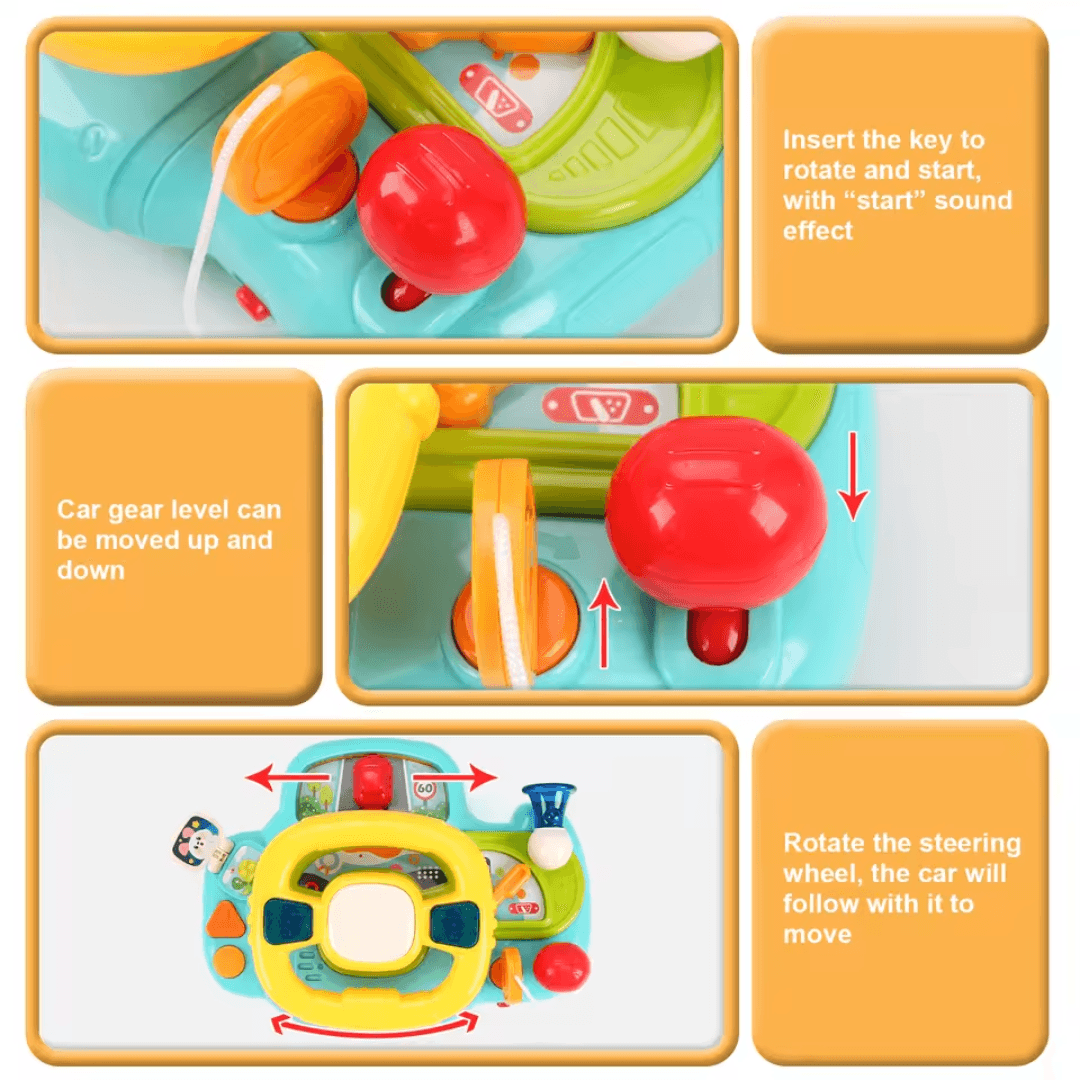 Steering Wheel Toy - Little Explorers