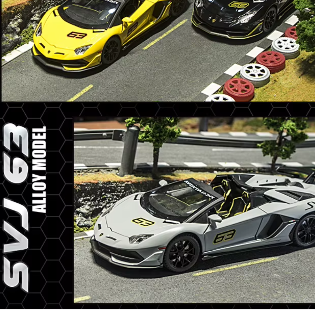 Lamborghini Aventador SVJ 63 - 1:24 Scale
