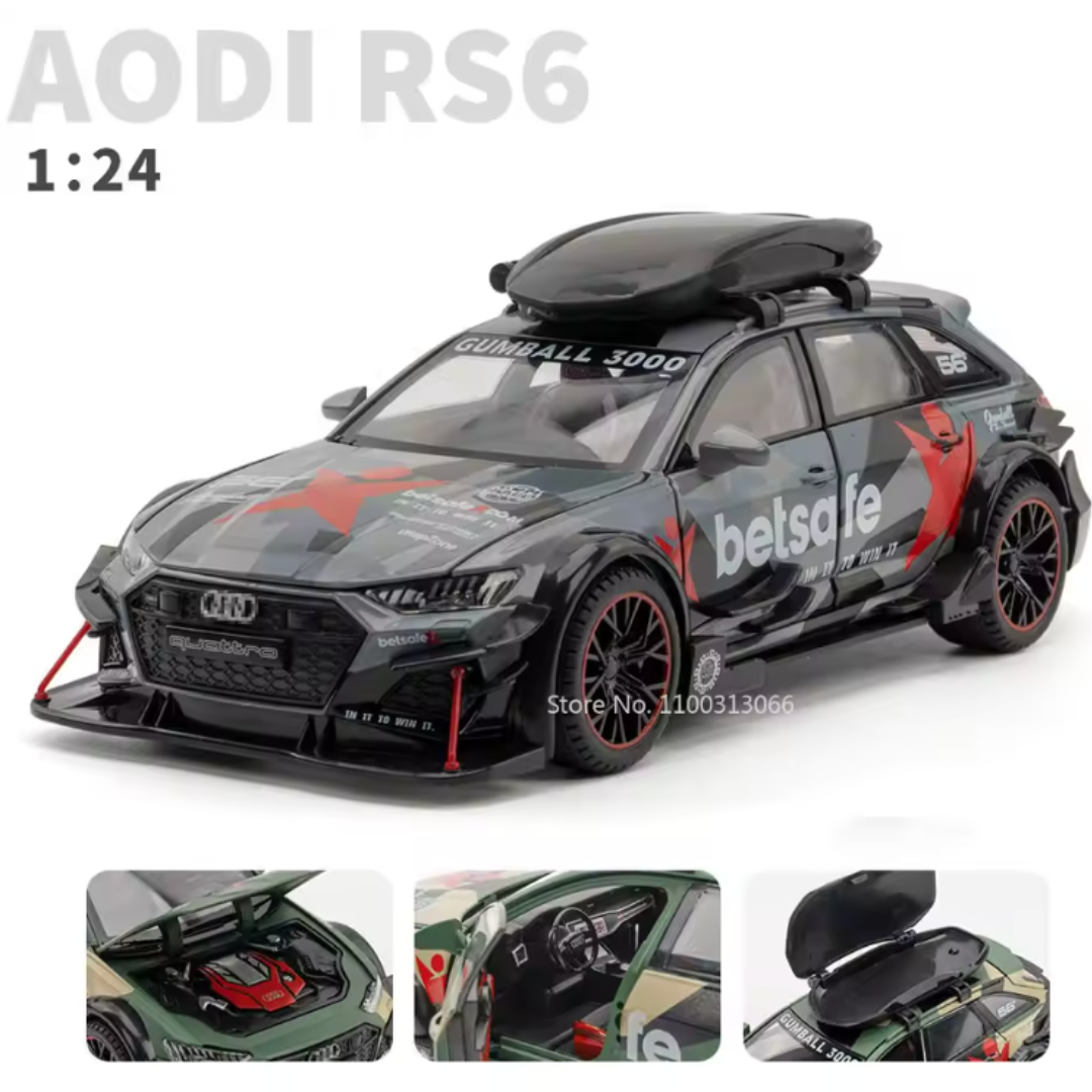 Audi RS6 Gumball 3000 Edition - 1-24 Scale