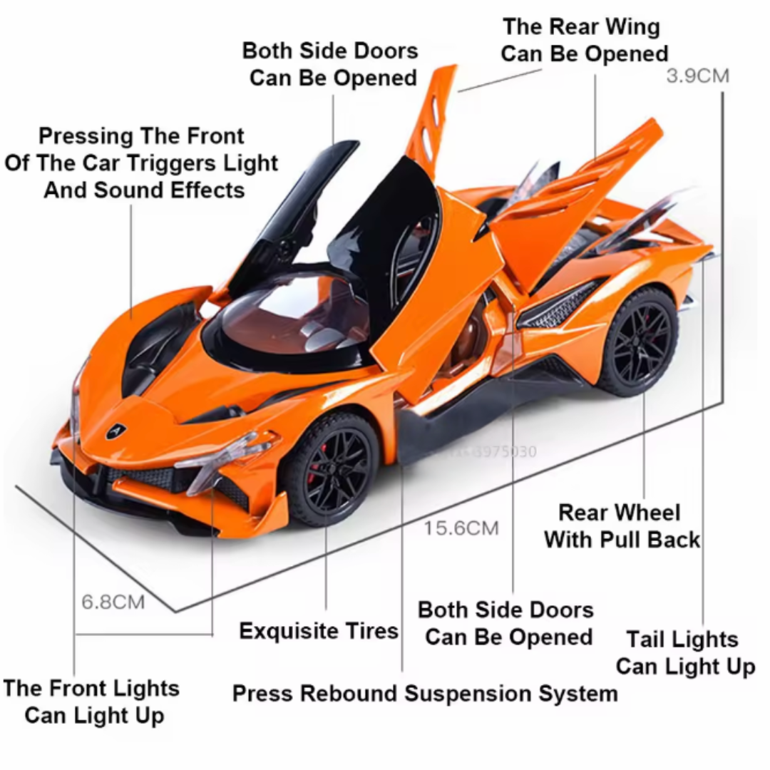Apollo EVO Model Car - 1:24 Scale