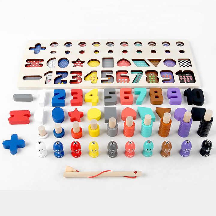 5-in-1 Wooden Board Puzzle - Little Explorers