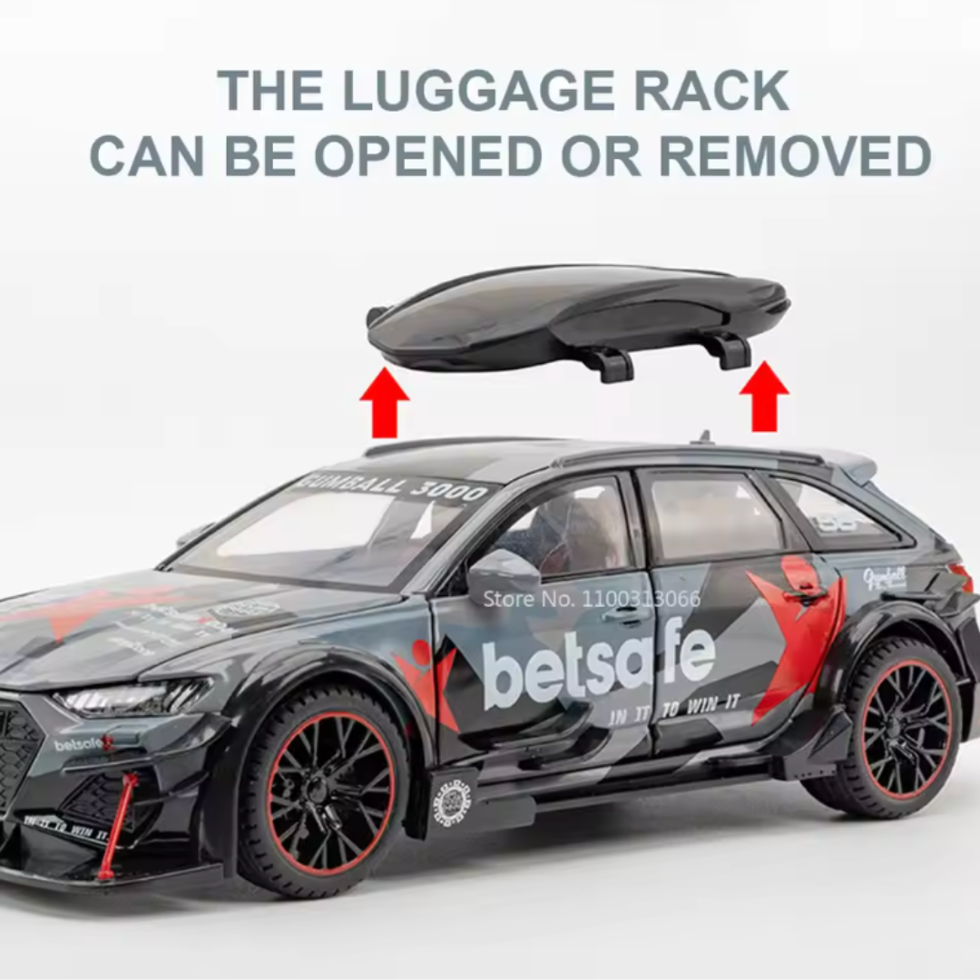 Audi RS6 Gumball 3000 Edition - 1-24 Scale