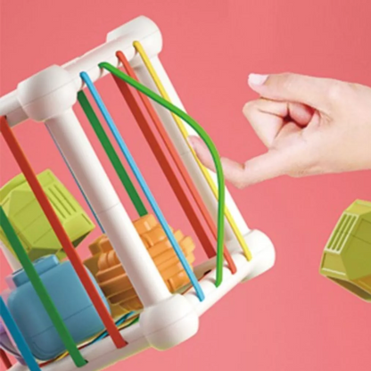 Shape Sorting & Stacking Sensory Toy