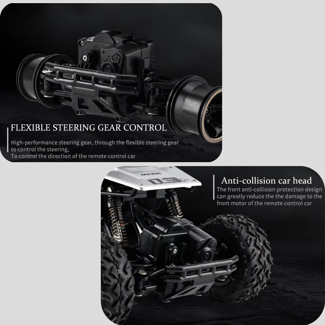 RC Rock Crawler Off-Road Truck – 4WD