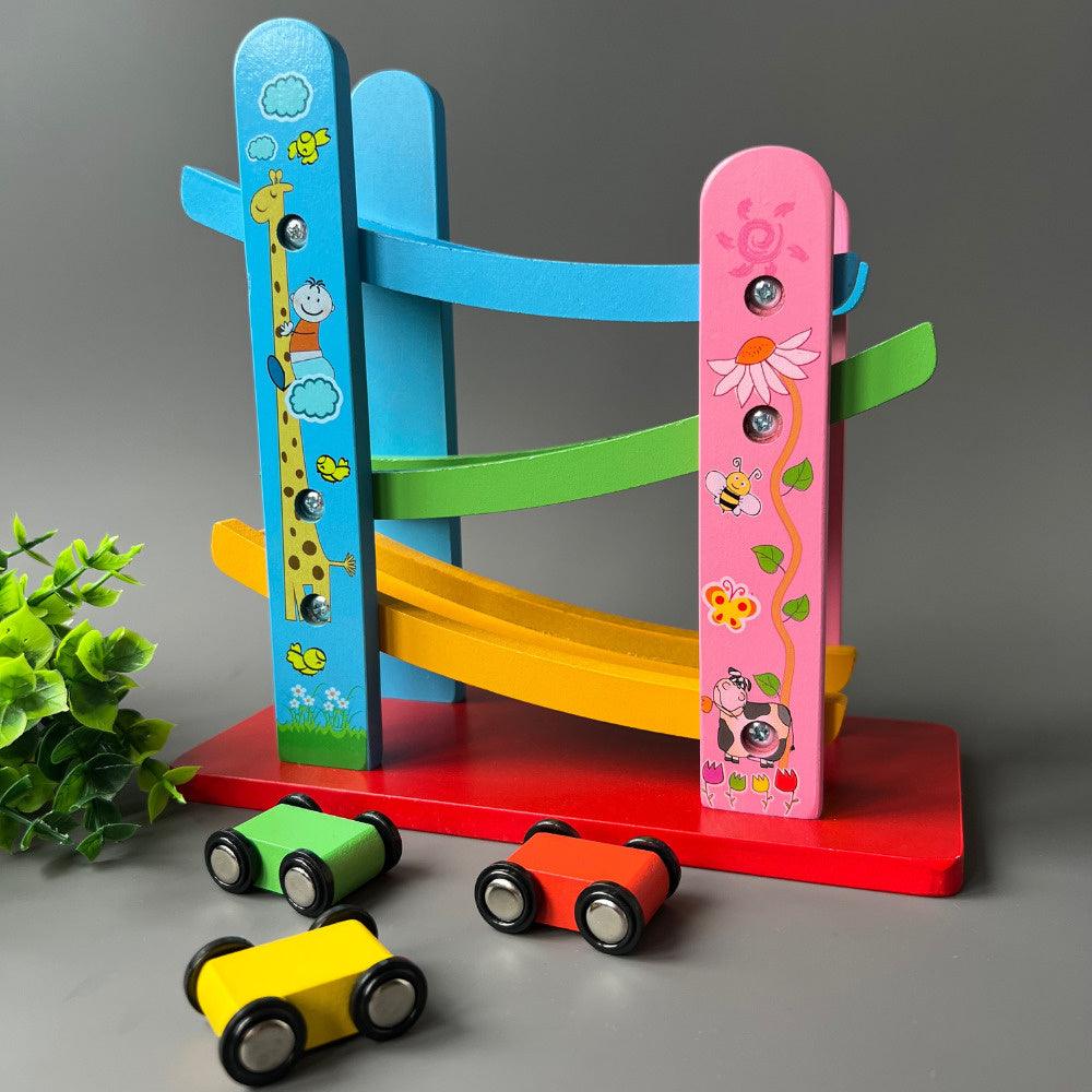 Wooden Car Ramp Racer - Little Explorers