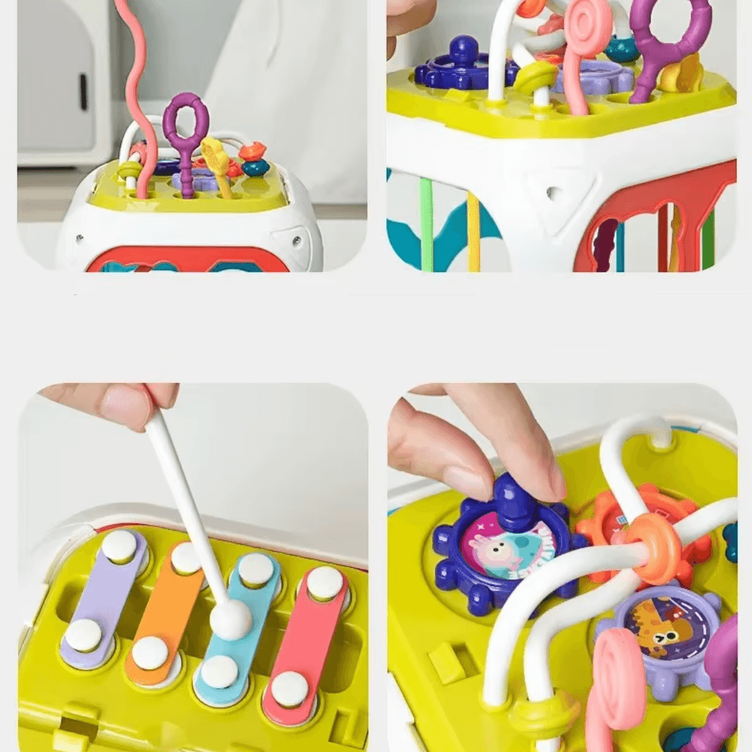 7-in-1 Educational Activity Cube - Little Explorers