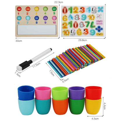 Interactive Magnetic Math Set - Little Explorers