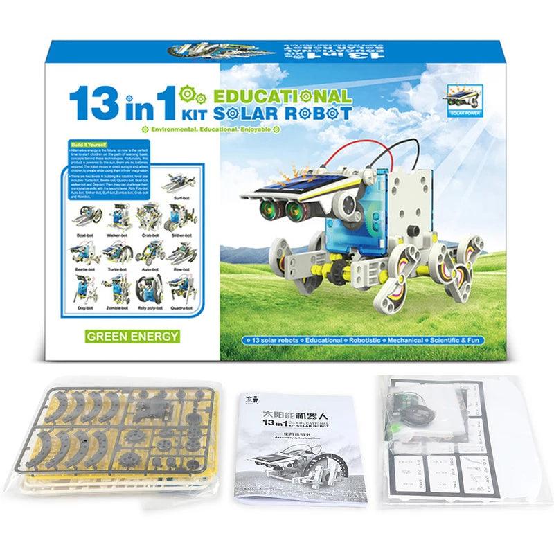 13-in-1 Educational Solar Robot Kit - Little Explorers