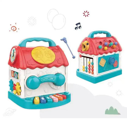 Multifunctional Cognitive Activity House - Little Explorers