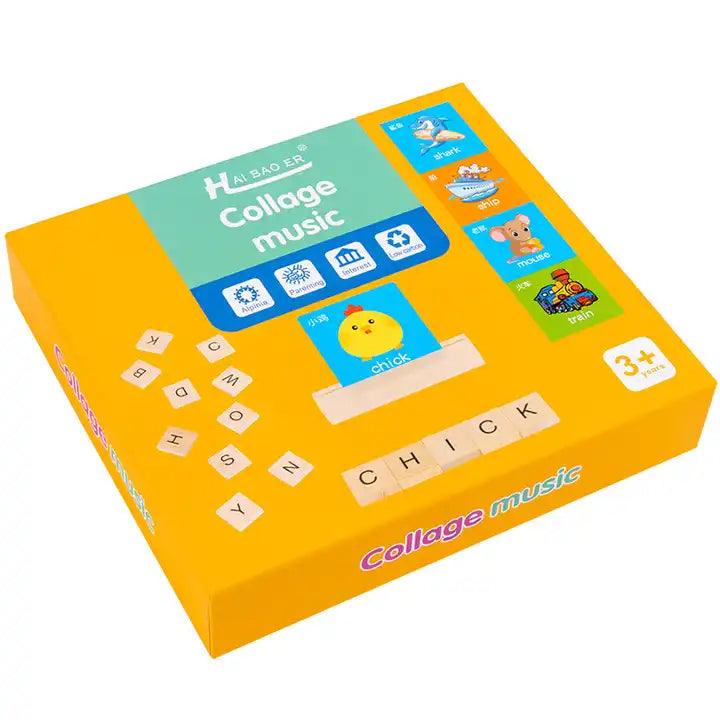 Collage Music Alphabet Game - Little Explorers