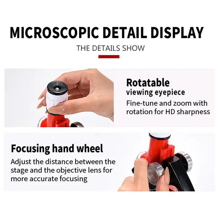 Optics Kids Microscope - Explore the Micro World - Little Explorers