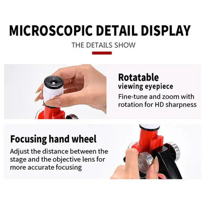 Optics Kids Microscope - Explore the Micro World - Little Explorers