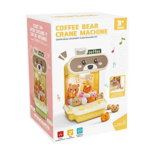 Coffee Bear Crane Machine Toy - Little Explorers