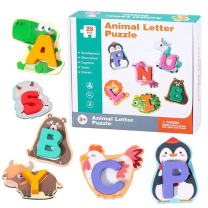 Animal Letter Puzzle - Little Explorers