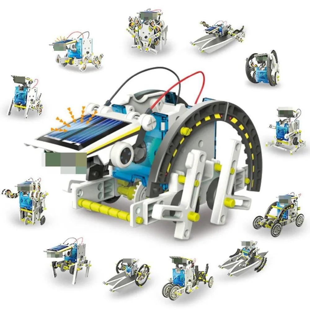 13-in-1 Educational Solar Robot Kit - Little Explorers