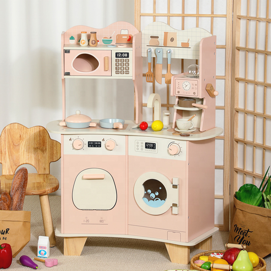 Deluxe Wooden Kitchen Set