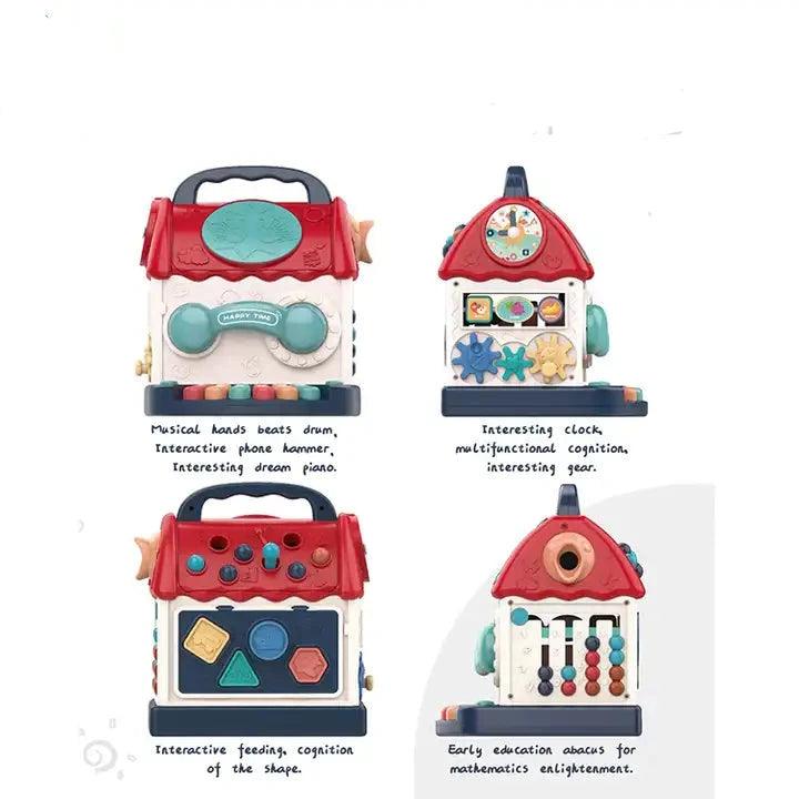 Multifunctional Cognitive Activity House - Little Explorers